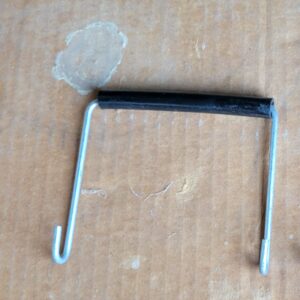 carrier handles vinyl padded grip (black)