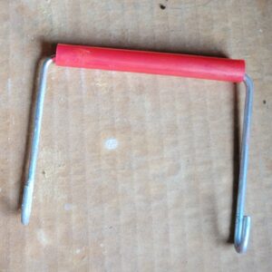 carrier handles vinyl padded grip (black)