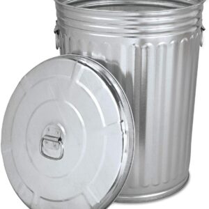 trash can with lid (20 gallon, galvanized steel)