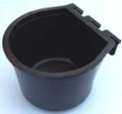 feeding cup (black, 1/2pt)