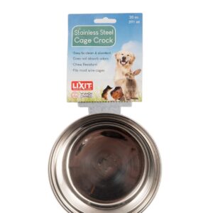stainless quick lock cage crocks, 20fl oz (591ml)